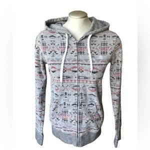 Tentree Aztec Print Hoodie. Size Medium